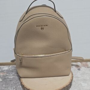 Michael Kors Tan Backpack